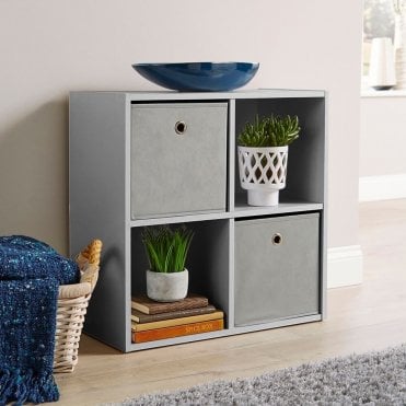 4 Cube Storage Shelving Unit