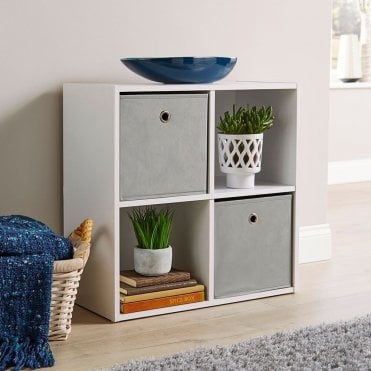 4 Cube Storage Shelving Unit