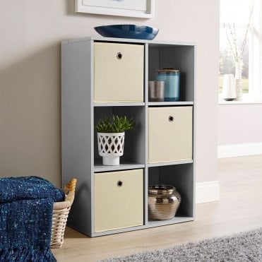 6 Cube Storage Shelving Unit