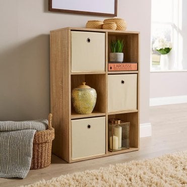 6 Cube Storage Shelving Unit