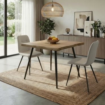 Avara Dining Table and Ashford Chair Set
