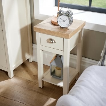 Avon Narrow 1 Drawer Bedside
