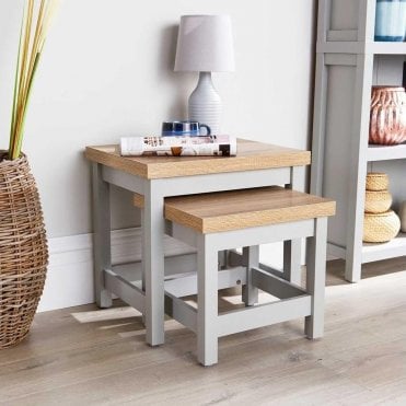 Avon Nest of 2 Square Tables
