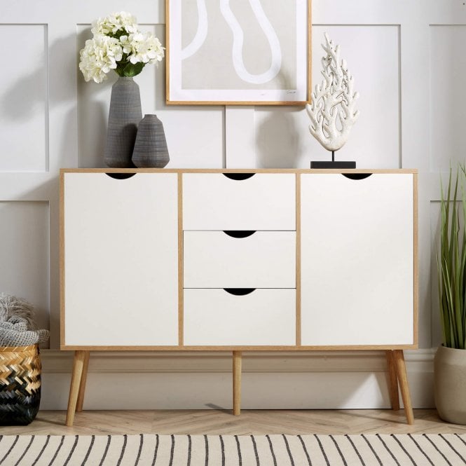 Boden 3 Drawer 2 Door Sideboard