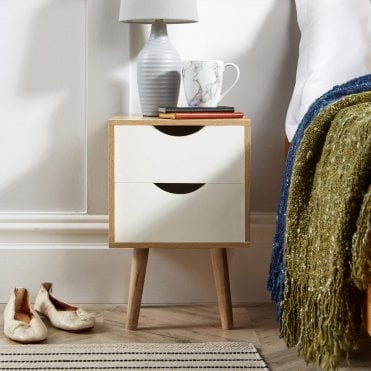 Boden 2 Drawer Bedside