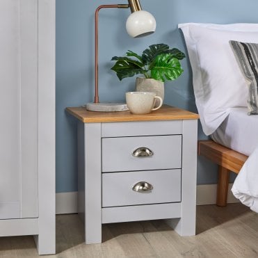 Camden 2 Drawer Bedside