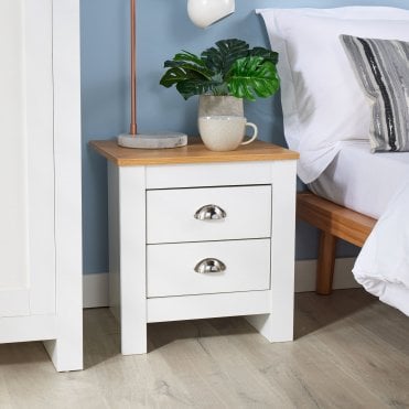 Camden 2 Drawer Bedside