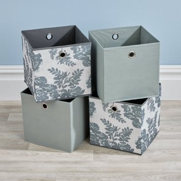 Canvas Storage Cube 27cm x 27cm