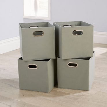 Canvas Storage Cube 33cm x 37cm