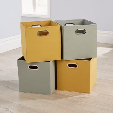 Canvas Storage Cube 33cm x 37cm