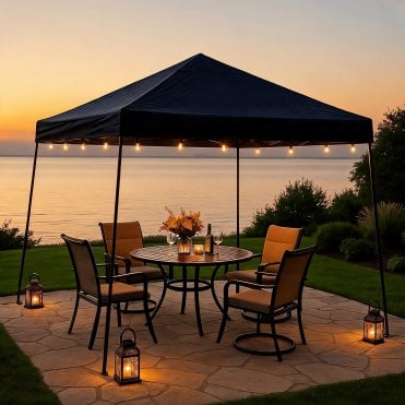 UV Protected Easy Pop Up Gazebo