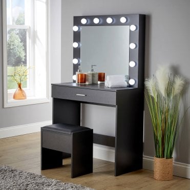 Ella Illuminated Dressing Table Set