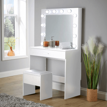 Ella Illuminated Dressing Table Set