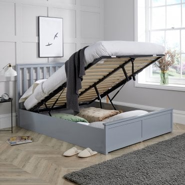 Florida Wooden Ottoman Storage Bed