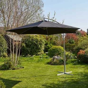 Gozo 3m Overhanging Cantilever Crank Parasol