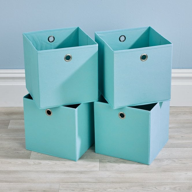 Home Source Canvas Storage Cube 27cm x 27cm