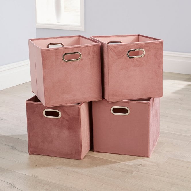 Home Source Canvas Storage Cube 33cm x 37cm