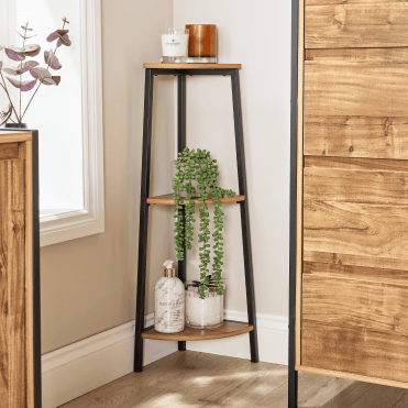Locastra Corner Shelf Stand