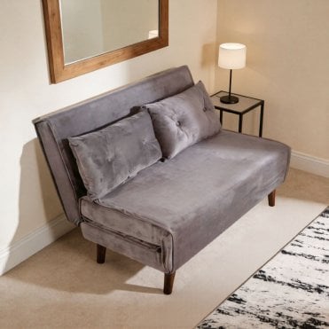Morella Velvet Double Sofa Bed