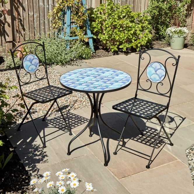 Ocean Mosaic Bistro Set