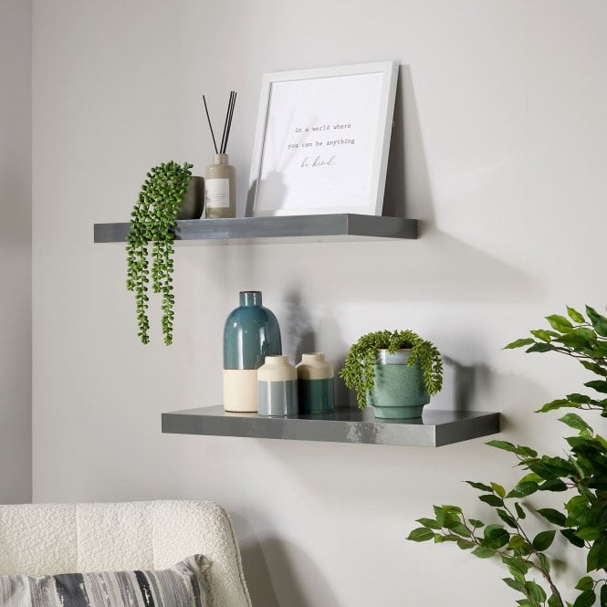 Cloud Gloss Floating Storage Shelf