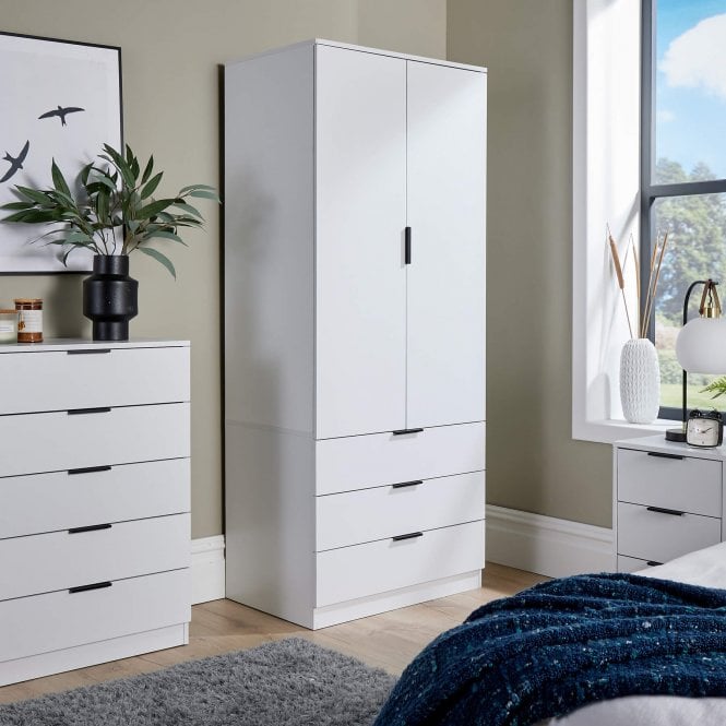Phoenix 2 Door & 3 Drawer Wardrobe