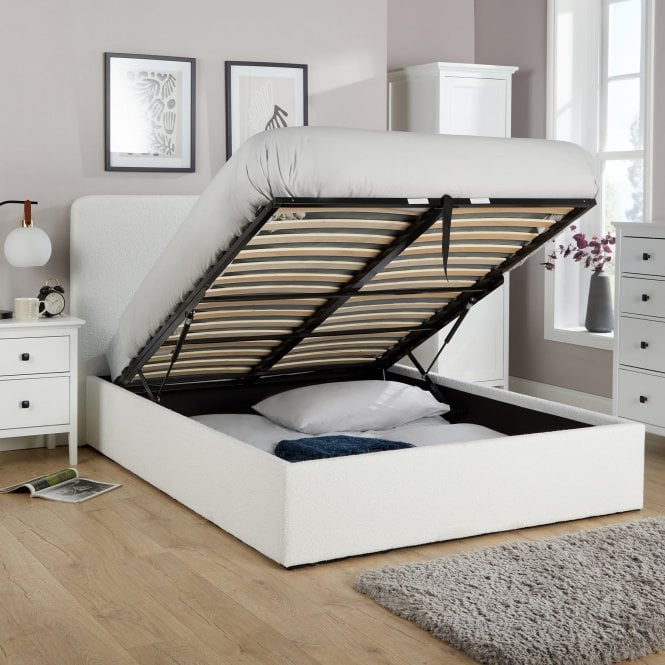 Serenity Boucle Bed