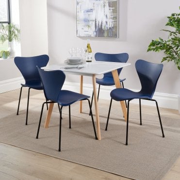 Trinity Dining Table & 4 Penny Chairs