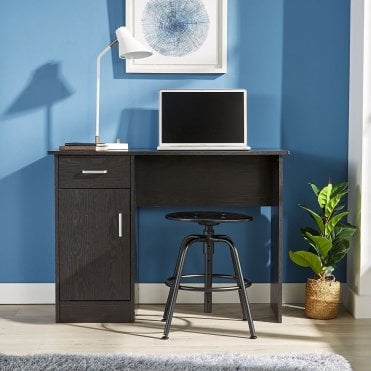 Tyler Computer Desk with Storage Drawer and Cabinet