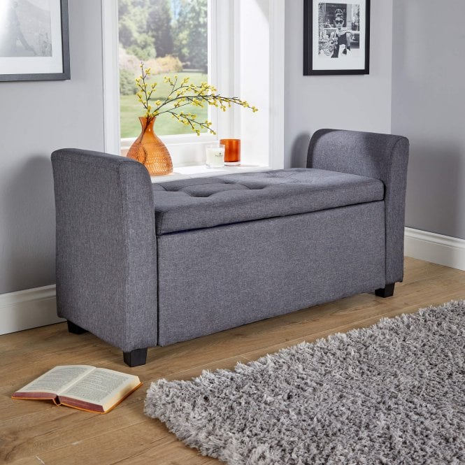 Verona Sleigh Style Storage Seat