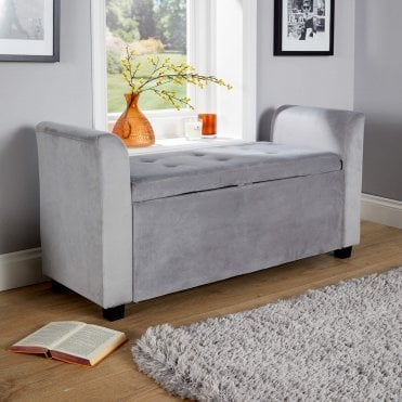 Verona Sleigh Style Storage Seat
